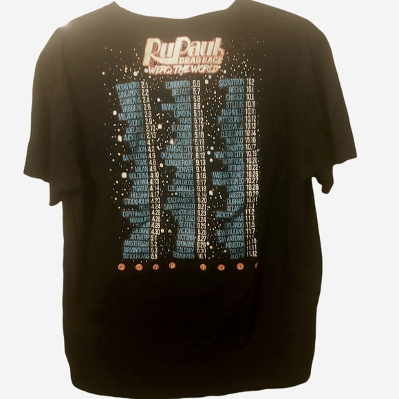 Rupauls Drag Race Tour Tshirt M - Picture 2 of 4